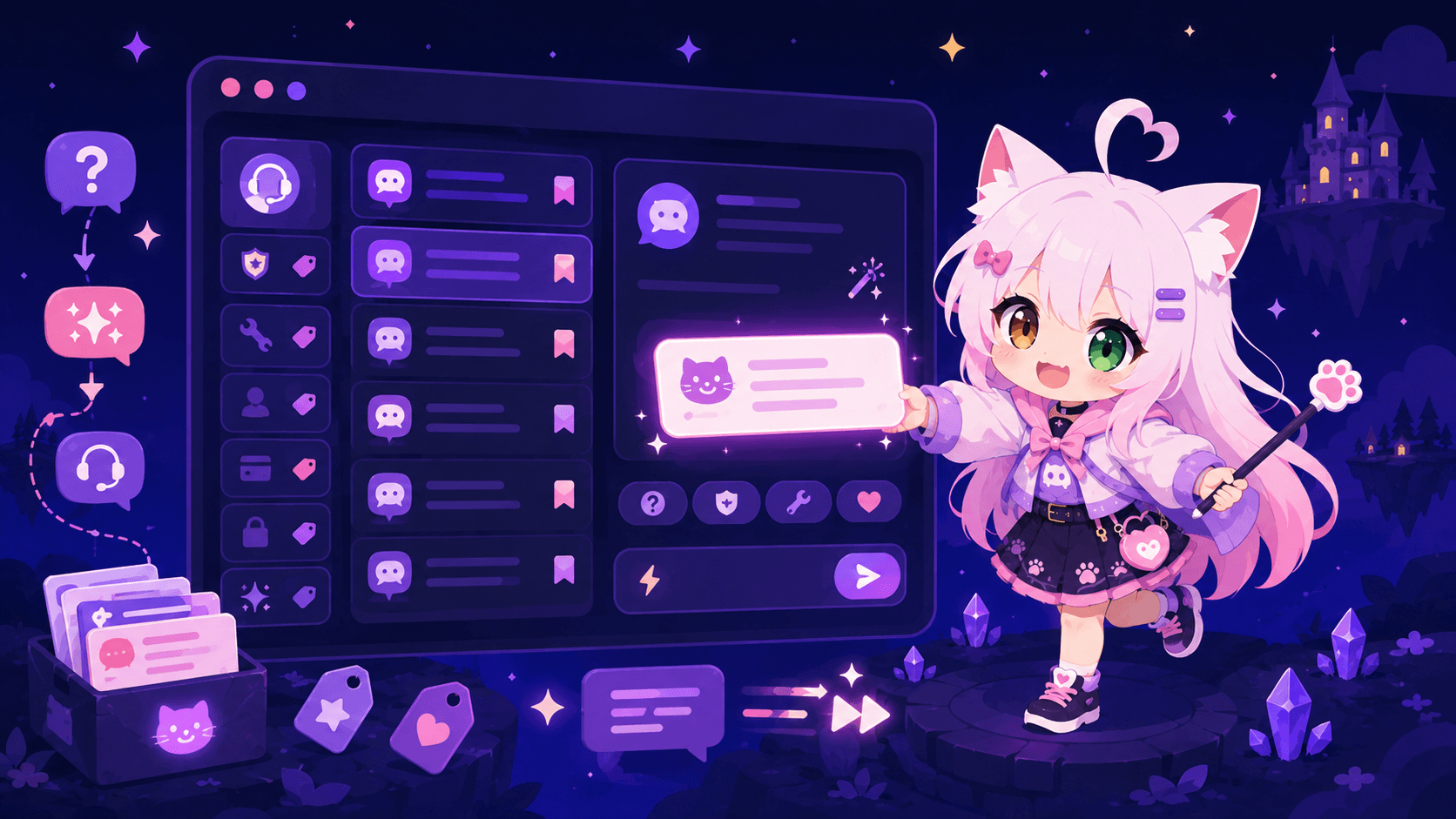 Create quick-response tags with Nekotina